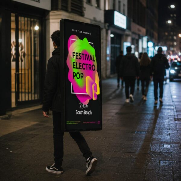 human-billboard1 Human Billboard